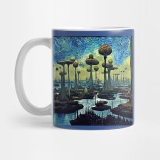 Starry Night in Kashyyyk Mug